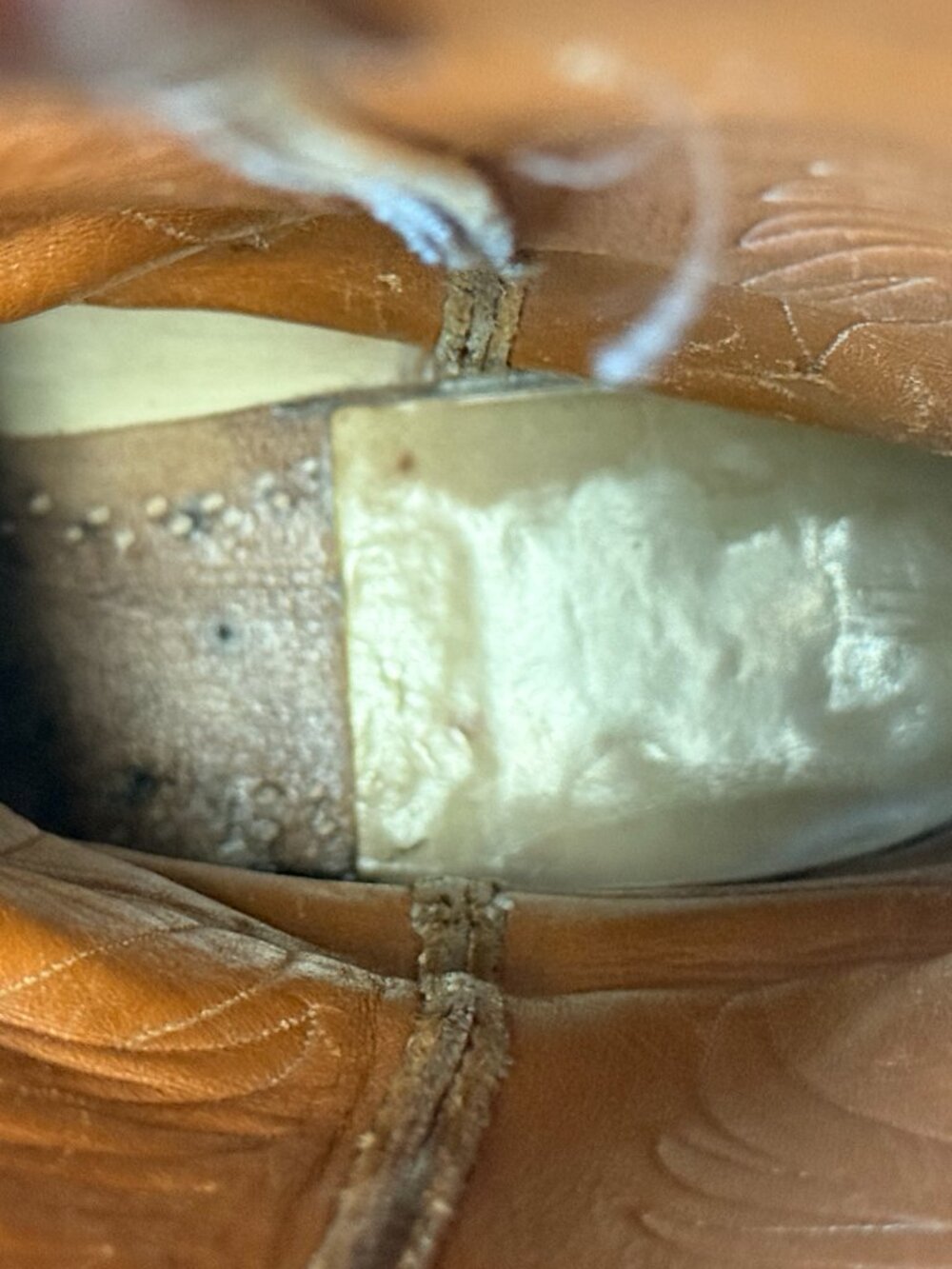 Lucchese "Seville" Goatskin Cowboy Boot - San Antonio Era - Size 12B - Picture 12 of 16